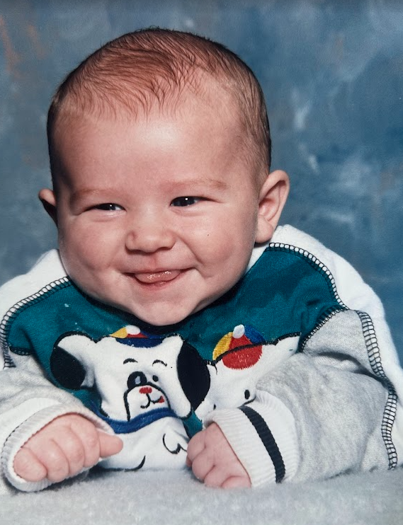 Aaron as a baby